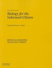 Study Guide for Use with Biology for the Informed Citizen by Gilman, Sharon picture