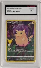 Pokemon Celebrations Pikachu  005/025 Graded GEM MINT 10 See Pic picture