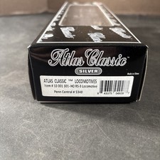 ATLAS CLASSIC SILVER LOCOMOTIVE HO RS-3 LOCOMOTIVE PENN CENTRAL #5340 #10001301 picture