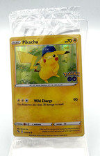 Pikachu Sealed Pokemon Go Promo Stamped Holofoil 028/078 Sword & Shield 2022 picture