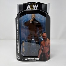 AEW Unmatched Claudio Castagnoli Series 9 Signed Autographed Wrestling Figure picture