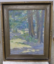 Haidee Kenyon (1876-1944) Wisconsin Impressionist Oil Painting Landscape picture