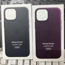 Leather Phone Case Magnetic Original For iPhone 13 mini 13 Pro Max Magsafe Cover picture