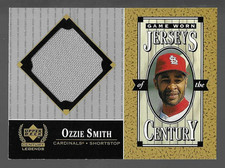 Ozzie Smith HOF 1999 Upper Deck Century Legends Game Jersey Gray picture