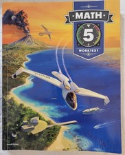 BJU Press Math 5 Fourth Edition Worktext picture