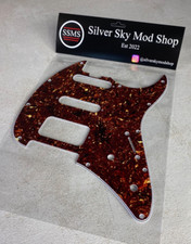 STERLING BY MUSIC MAN CUTLASS REPLACEMENT PICKGUARD BROWN TORTOISE picture