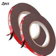 9.8FT/3M Genuine 3M Double Sided Mounting Clear Acrylic Tape Adhesive 2PCS picture