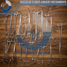 Vascular Clamps Surgery Instruments Debaky 20 Pcs Set Surgical Instruments picture