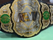 AEW All Elite Wrestling UK heavyweight championship belt replica title 4mm Metal picture