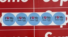 Supreme I Love My Alone Time Sheet Of 5 Sticker SS26 Authentic Ships Same Day ✉️ picture