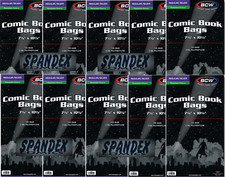 1000 - BCW Silver Regular Resealable 2-Mil Polypropylene Comic Book Bags picture