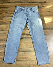 Levi’s 501 93 Button Fly Denim Jeans Mens 30/30 Red Tag Medium Wash picture