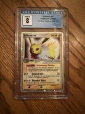 Jolteon ex 109/113 EX Delta Species OG/OLD CGC 8 PSA 9 picture