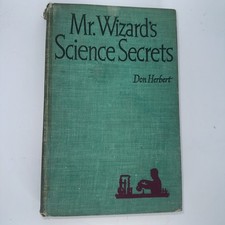Vintage 1952 Mr Wizard's Science Secrets Don Herbert Hardcover Book Popular Mech picture