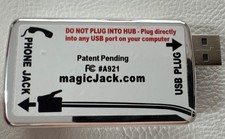 magicJack Original USB VoIP Phone Adapter Model A921 FCC — Vintage PC Telephone picture