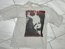 Vintage Trashed Faded Mentallo And The Fixer Band T Shirt picture