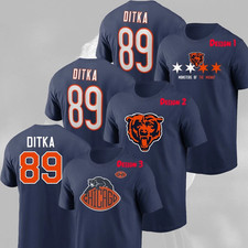 RIP Mike Ditka #89 Chicago Bears Coach 1939-2026 Name &Number Gift for Fan Shirt picture
