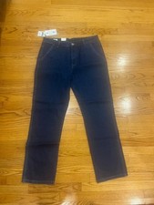 Vintage Texwood 887B Jeans Men's 36x33 NWT Dark Wash Slant Pockets Cotton picture