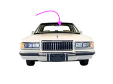 Fits:1990-1991 Ford Crown Victoria-Mercury Grand 4D Sedan Front Windshield Glass picture