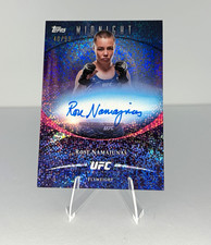 2026 Topps Midnight Rose Namajunas Auto /99 UFC On Card Autograph picture