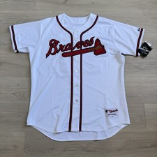 Vtg Andruw Jones Authentic Majestic Jersey New With Tags Size 52 Atlanta Braves picture