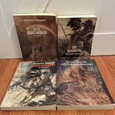The Ring Cycle Full Scores Richard Wagner - 4x Vintage Dover Publications picture