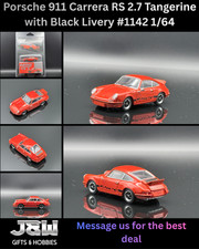 Mini GT (Sports) Porsche 911 Carrera RS 2.7 Tangerine w/ Black Livery #1142 1/64 picture