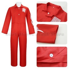 Slipknot Cosplay Costume Joey Red Jumpsuit Slipknot Blue Outfit Bodysuit picture