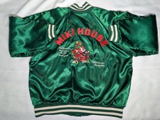 Vintage MIKI HOUSE Nylon Varsity Jacket Satin Bomber 80s 90s Made in Japan picture