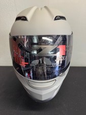Z1R Jackal Smoke Motorcycle Helmet XL Matte Gray Full Face with Smoke Shield NIB picture