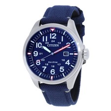 Citizen Eco-Drive Blue Dial Men's Watch AW5000-16L picture