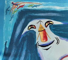 Hermes Carre 90 Scarf. Smiles In Third Millenary, as seen in Sex in the City picture