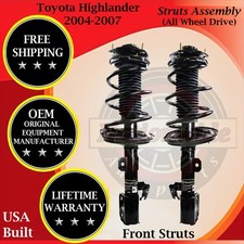 Monroe OEM Front Struts For 2004-2007 Toyota Highlander 4X4 Lifetime Warranty picture