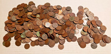 500 - INDIAN HEAD CENT CULL COINS - DATED FROM THE 60s ON  - PLEASE READ picture