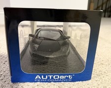 Extremely Rare AUTOart 1/18 Lamborghini Murcielago LP670-4 SV Matt Black NIB picture