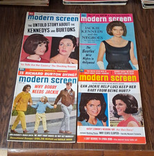 Dell Modern Screen Magazine September 1968 English Illustrated Jackie Kennedy picture