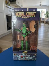 Mcfarlane Toys Mortal Kombat Jade Red Platinum new in box in hand picture