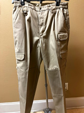 PROPPER Men's Tactical Cargo Pants Tan Solid 36/32 Poly/Cotton Regular picture