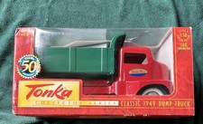 TONKA COLLECTOR SERIES CLASSIC 1949 DUMP TRUCK 1:18 50TH ANNIVERSARY 1997 NIB picture