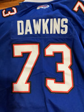 Rare store estate unworn stitched buffalo bills dawkins jersey blue lmk size picture