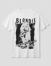 Blondie North American Tour Vintage T-Shirt Rock Band Unisex picture
