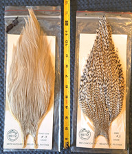 Premium METZ-Fly Tying-Jig Making-Rooster Capes-CREE-Sandy Dun-Beautiful Capes picture