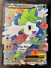 Pokemon Shaymin EX Full Art RC21/RC25 Legendary Treasures Radiant Collection HP picture