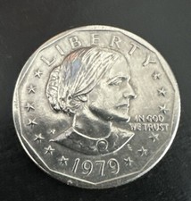 1979-P Susan B Anthony Liberty $1- One Dollar Coin Circulated picture