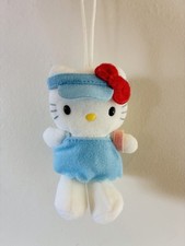 2004 vintage Sanrio Hello Kitty “Sweet Candy Cart” mini ornament keychain plush picture