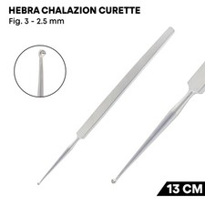 Hebra Chalazion Curette 2.5mm Fig.3 Stainless Steel Ophthalmic Instruments picture