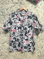 reyn spooner Mens Georgia Bulldogs Button-Down Hawaiian Shirt Size large Cotton picture