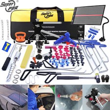 PDR 118Pcs Paintless Dent Removal Rods Stainless Steel Tool Kit Dent Repair kit picture