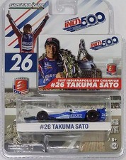 1/64 INDYCAR Takuma Sato 2017 Indy 500 Winner Diecast Model IG0258 picture