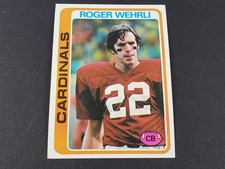 1978 TOPPS FOOTBALL #464 ROGER WEHRLI HIGH GRADE NR MINT + BEAUTIFUL picture